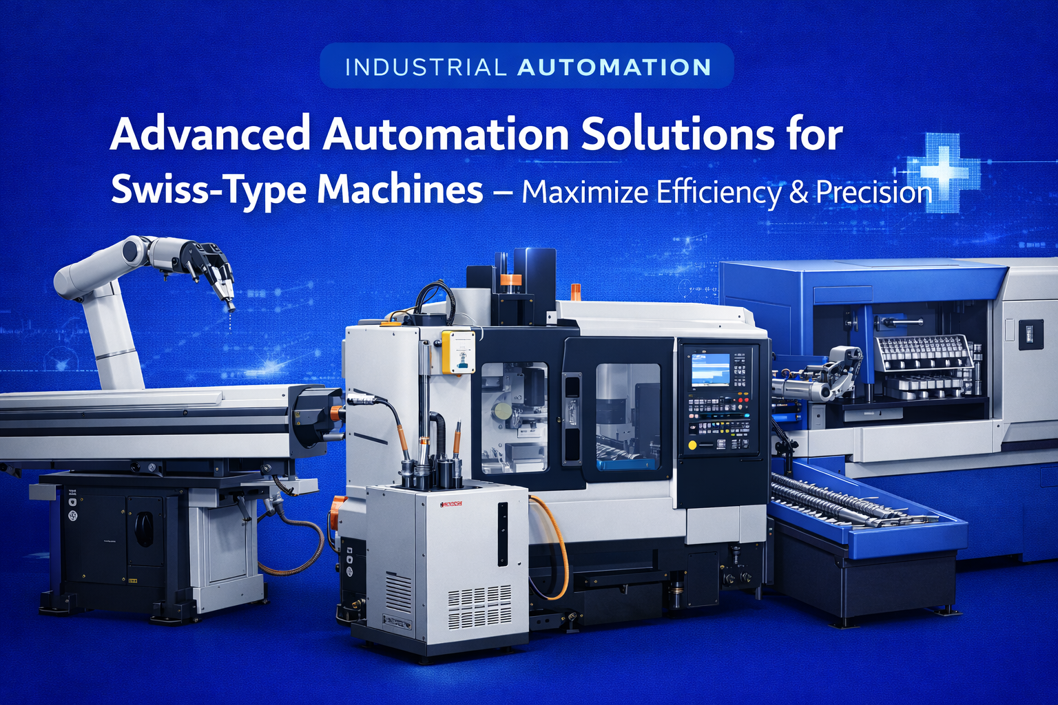 Advanced Automation Solution for Swiss-Type Machines